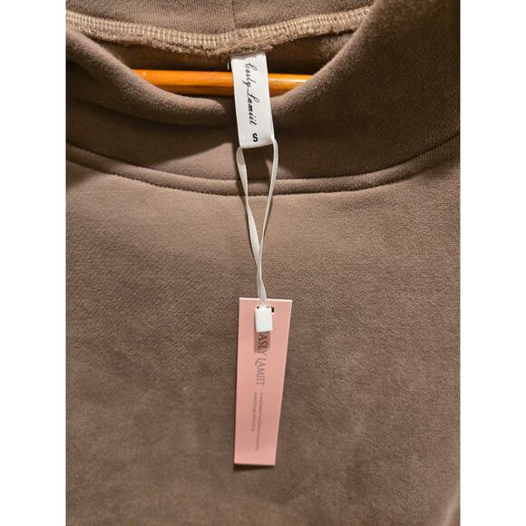 Oversized Casley Lamiit Women's Tan hoodie- New with tags Size small - Picture 3 of 5